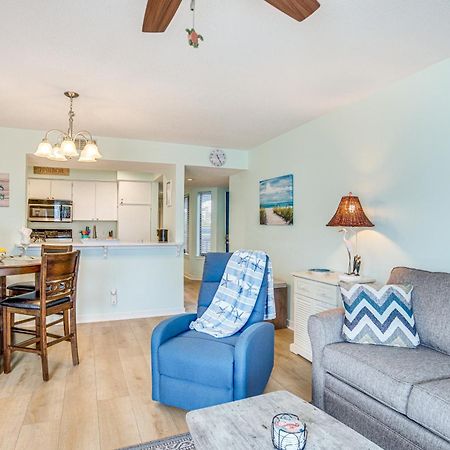 Ocean-View Saint Helena Island Condo - Pool Access Oceanmarsh Subdivision Esterno foto