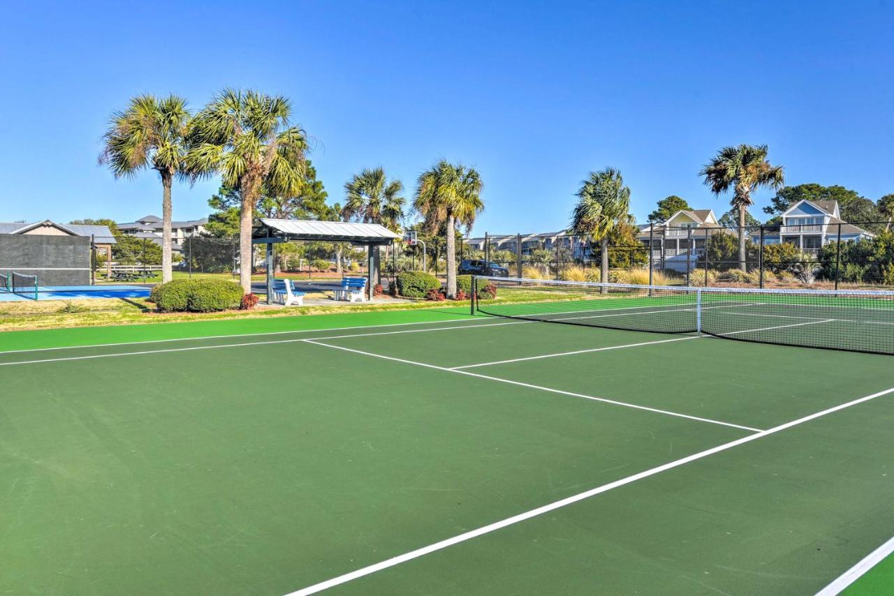Ocean-View Saint Helena Island Condo - Pool Access Oceanmarsh Subdivision Esterno foto