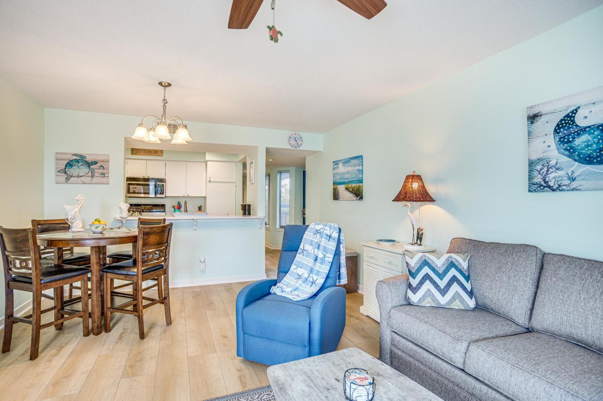 Ocean-View Saint Helena Island Condo - Pool Access Oceanmarsh Subdivision Esterno foto